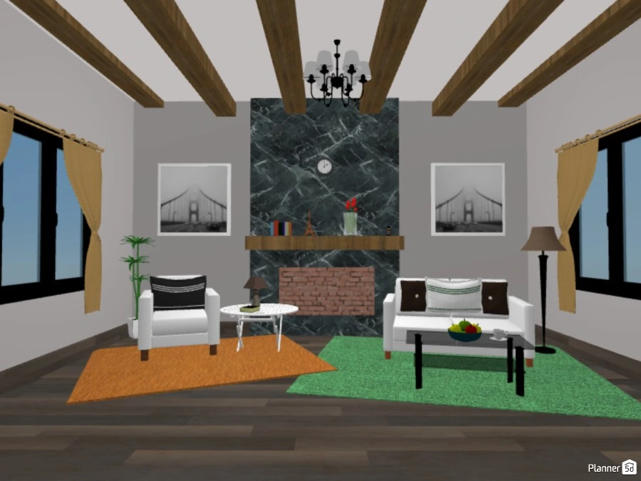 Living room (2nd collage) #105288 by Laia