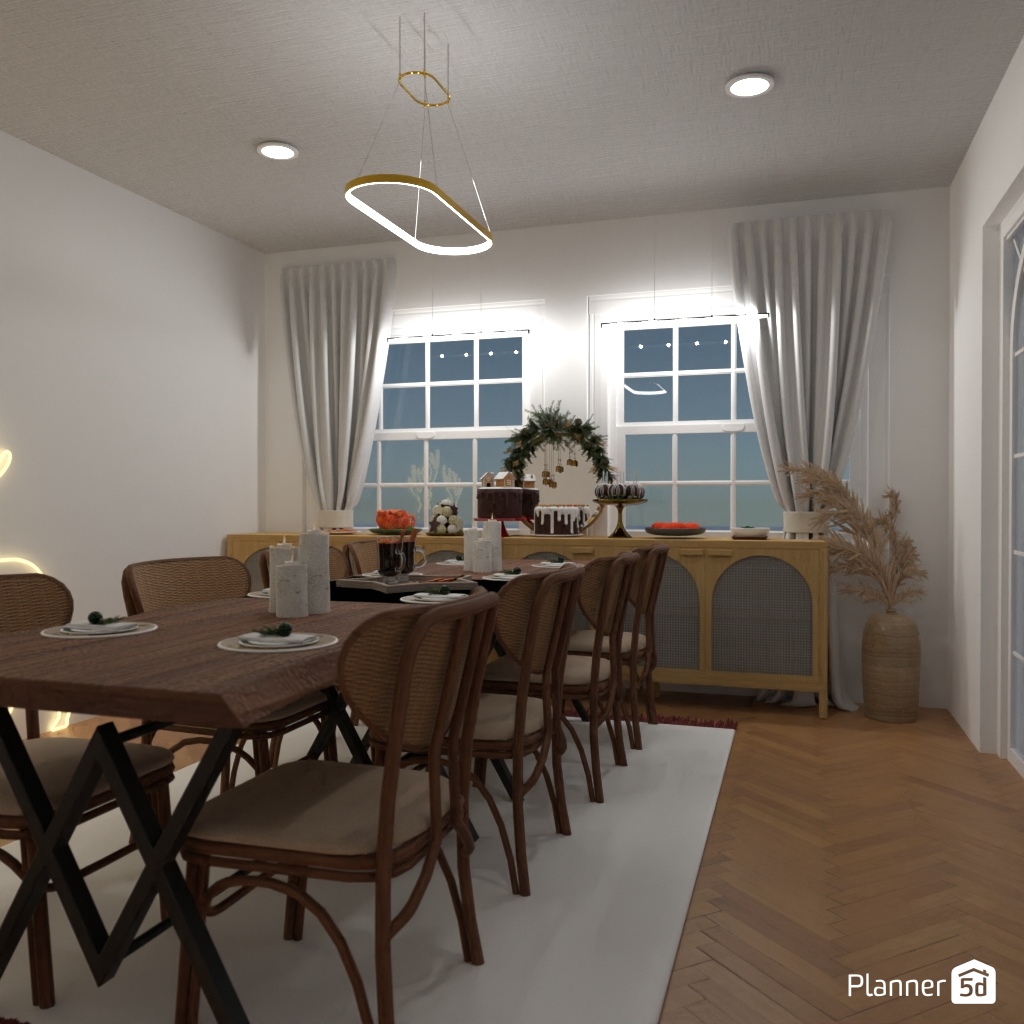 DB: Thanksgiving Day - room shell copy #23464047 by Editors Choice