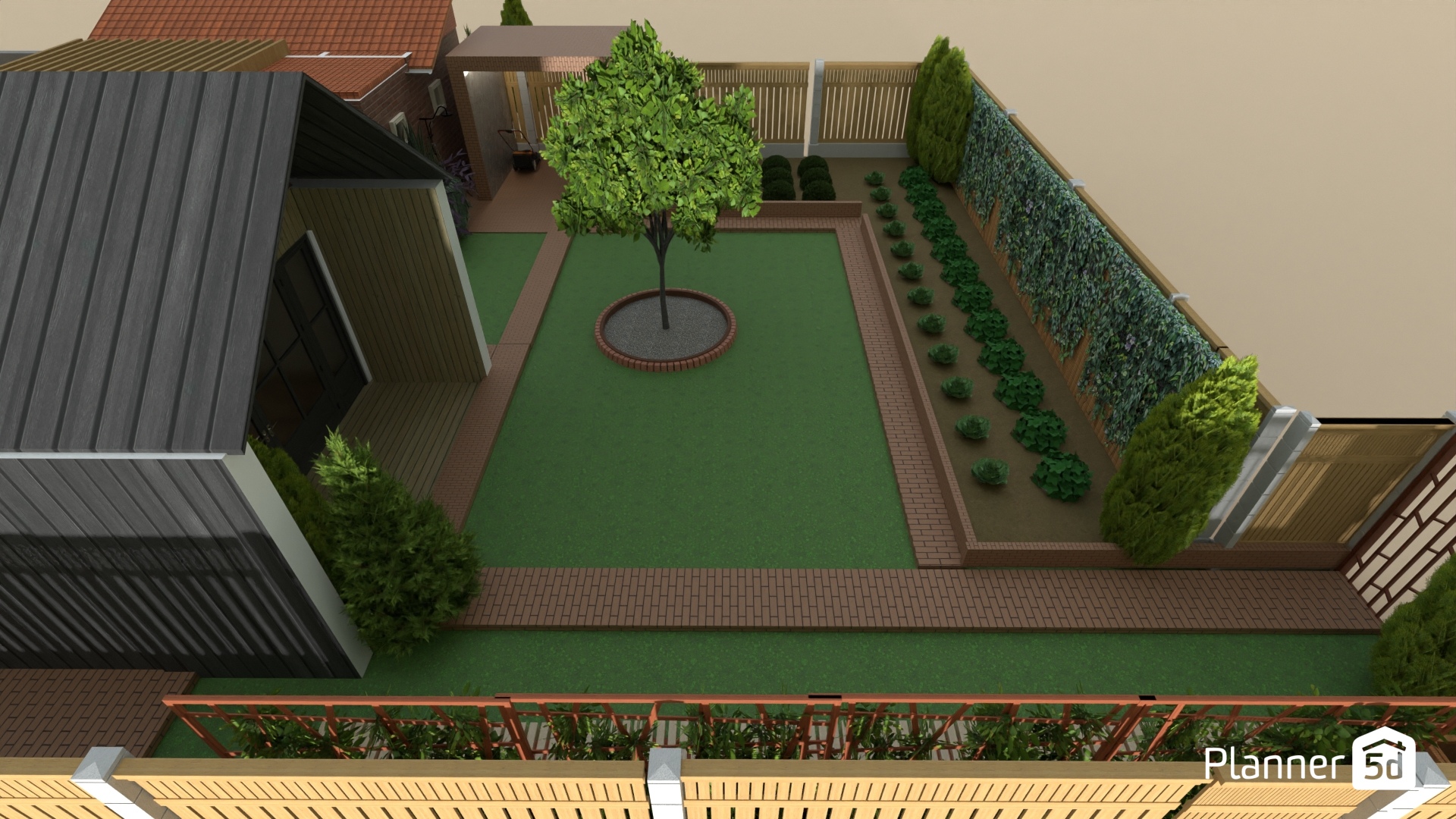 Back Garden #31669380 by Dagobert