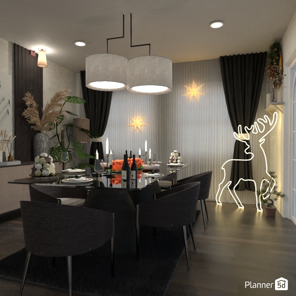 DB: Thanksgiving Day - room shell copy #23408611 by Editors Choice