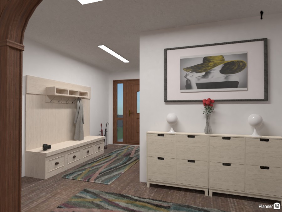 Family house with small garden lake #4278462 by Gabes