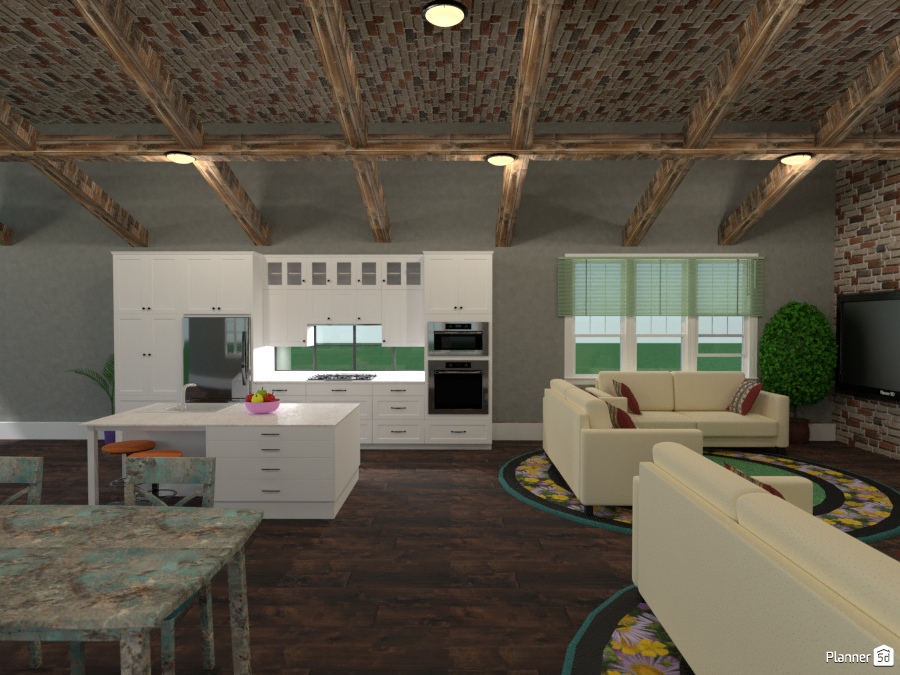 brick accent wall #1917943 by Joy Suiter