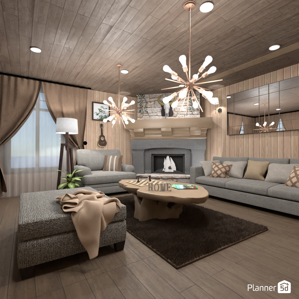 Country Living room #20153099 by Editors Choice