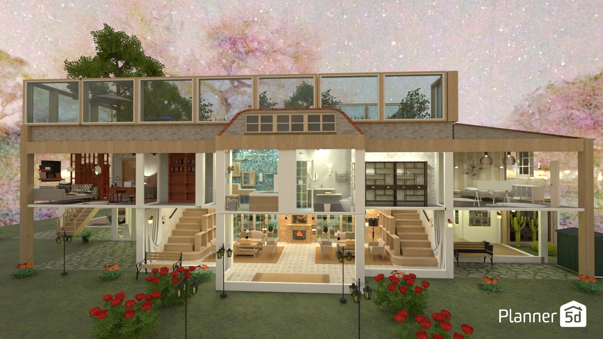 casa estilo clásico #23353078 by Yolanda Infante Garrido