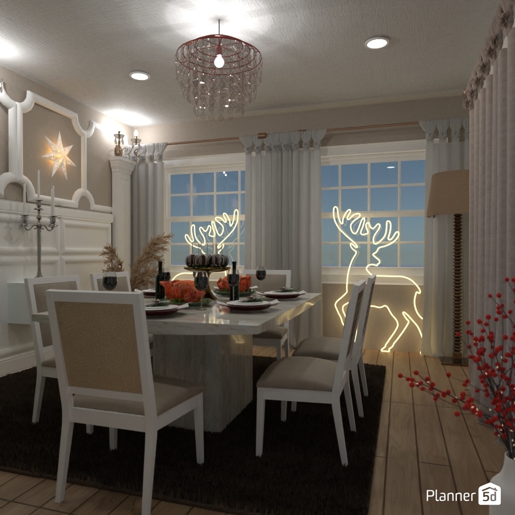 DB: Thanksgiving Day - room shell copy #23432863 by Editors Choice