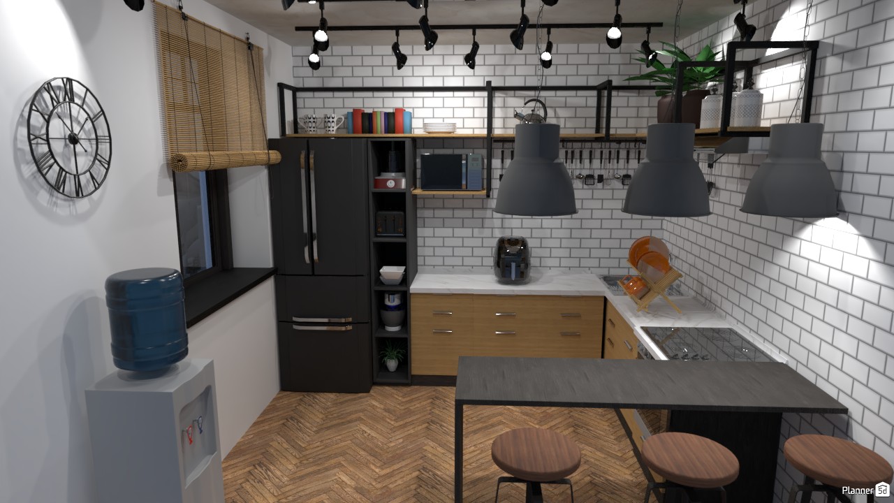 Industrial Kitchen #4704392 Por MG