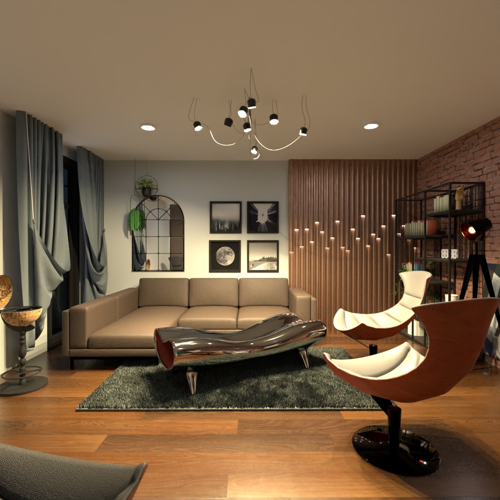 Men's Living Room #3351688 by Editors Choice