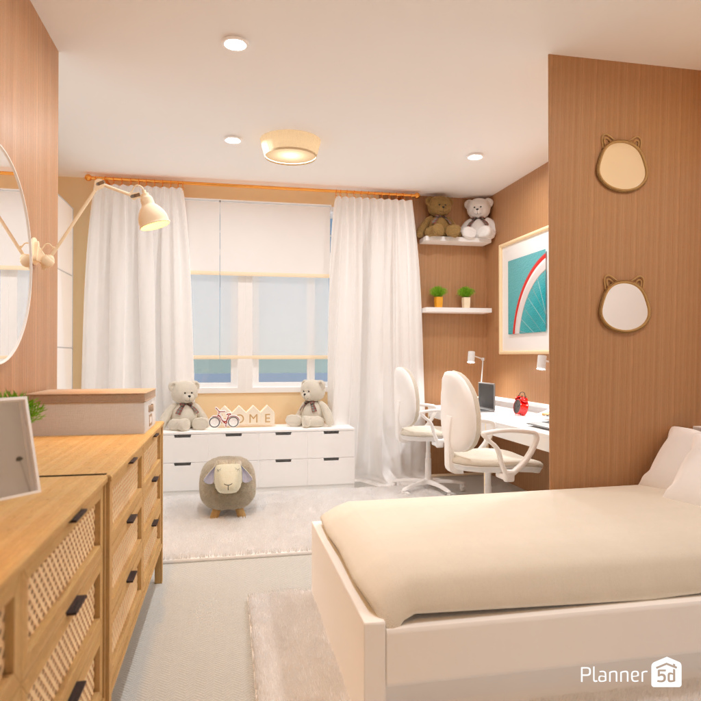 Bedroom for twins #3365828 by Editors Choice