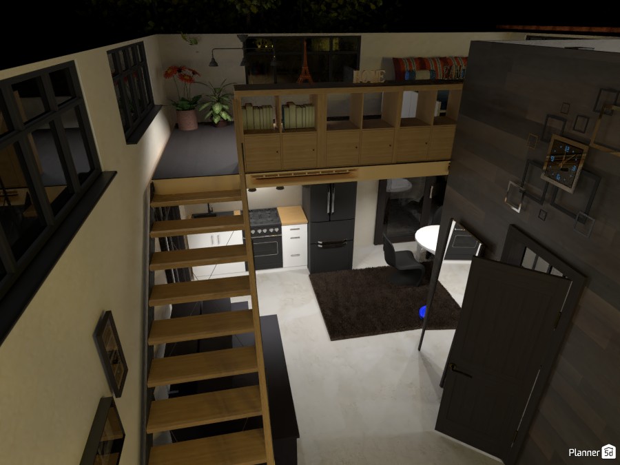 loft bedroom #4124940 by anonymous