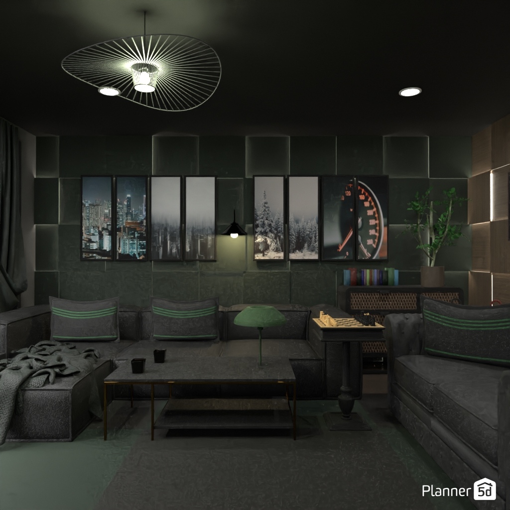 Men's Living Room #26266624 by Editors Choice