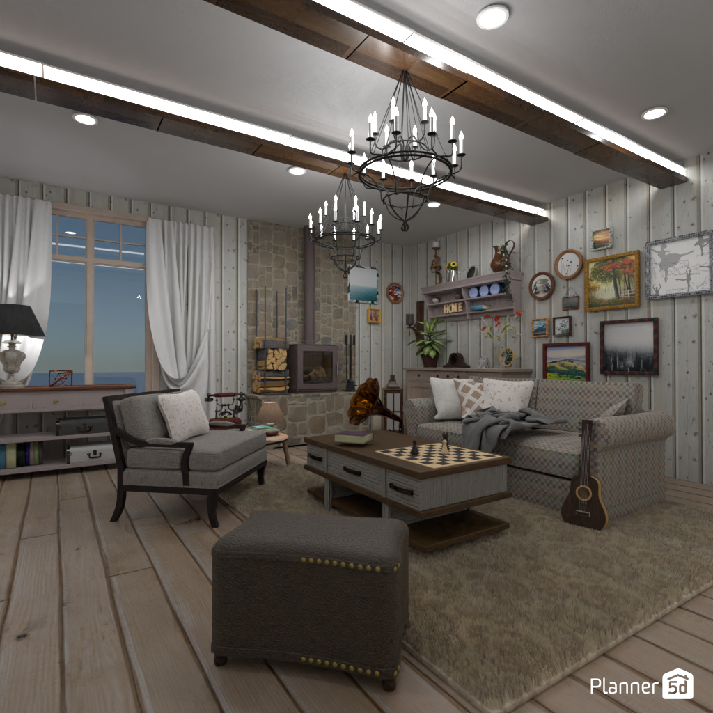 Country Living room #20124339 by Editors Choice