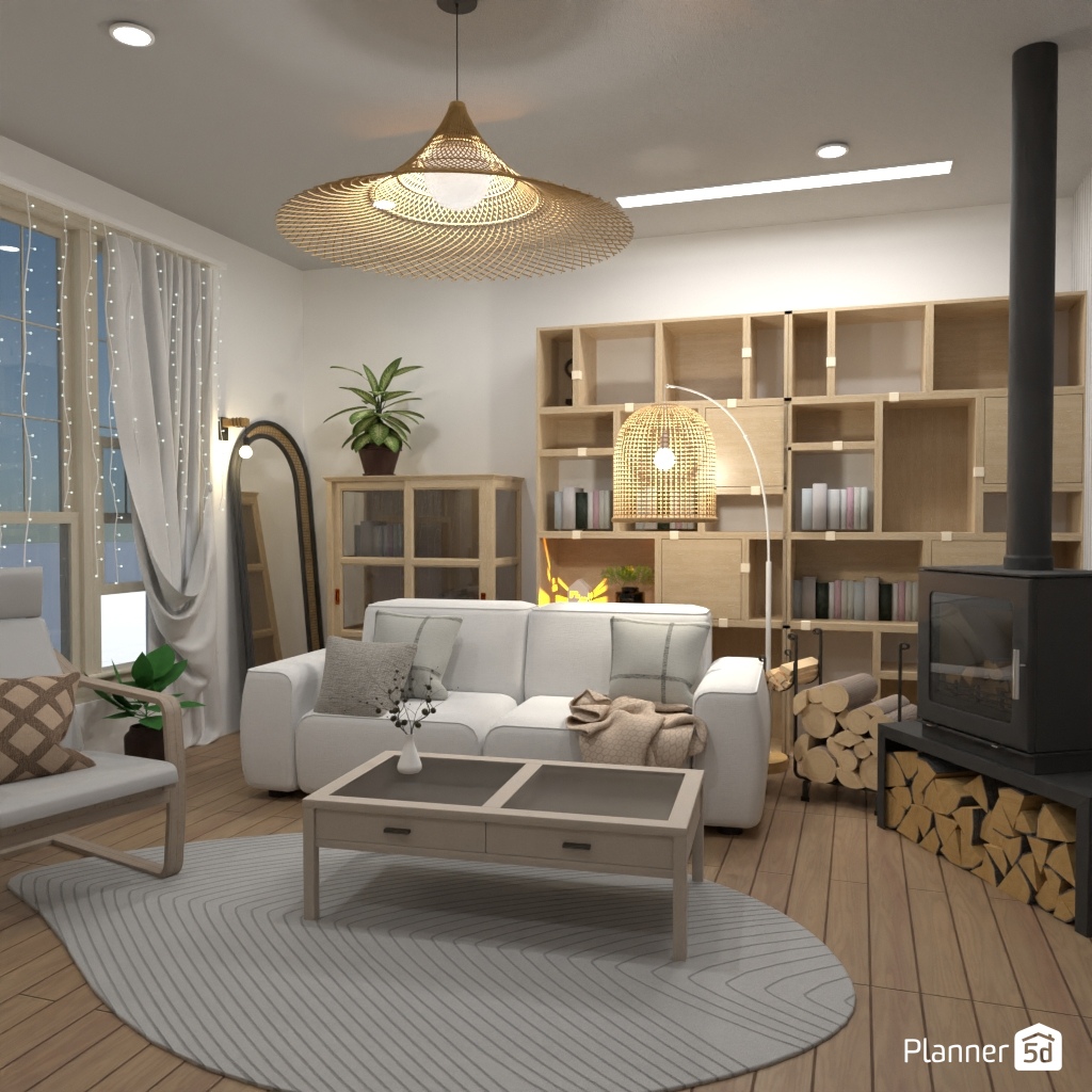 Cozy Scandinavian room #3407764 by Editors Choice