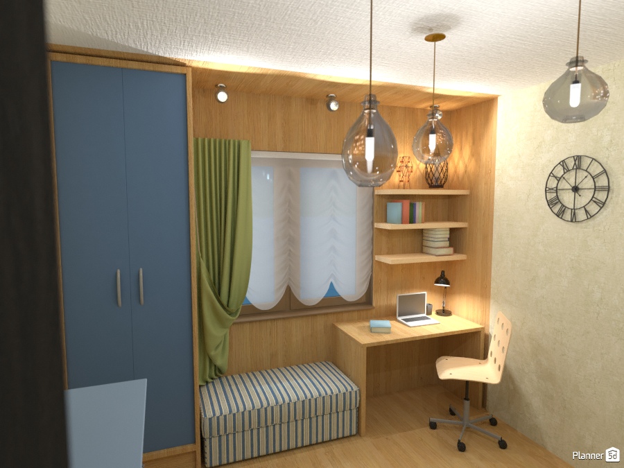 Рабочее место в спальной. #1929241 by Anonymous