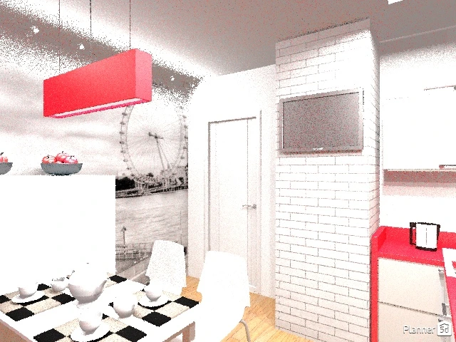 Кухня "Красное яблоко" #66114 by Алиса в Зазеркалье