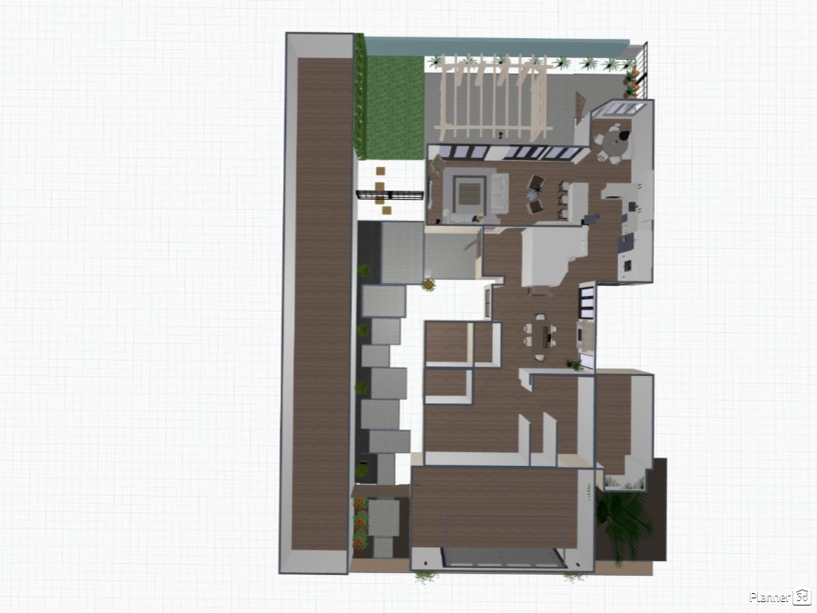 Landscaping - Free Online Design | 3D Landscape Floor Plans by Planner 5D