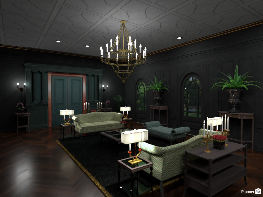 Formal Room (Green) 3865578 by DesignKing image