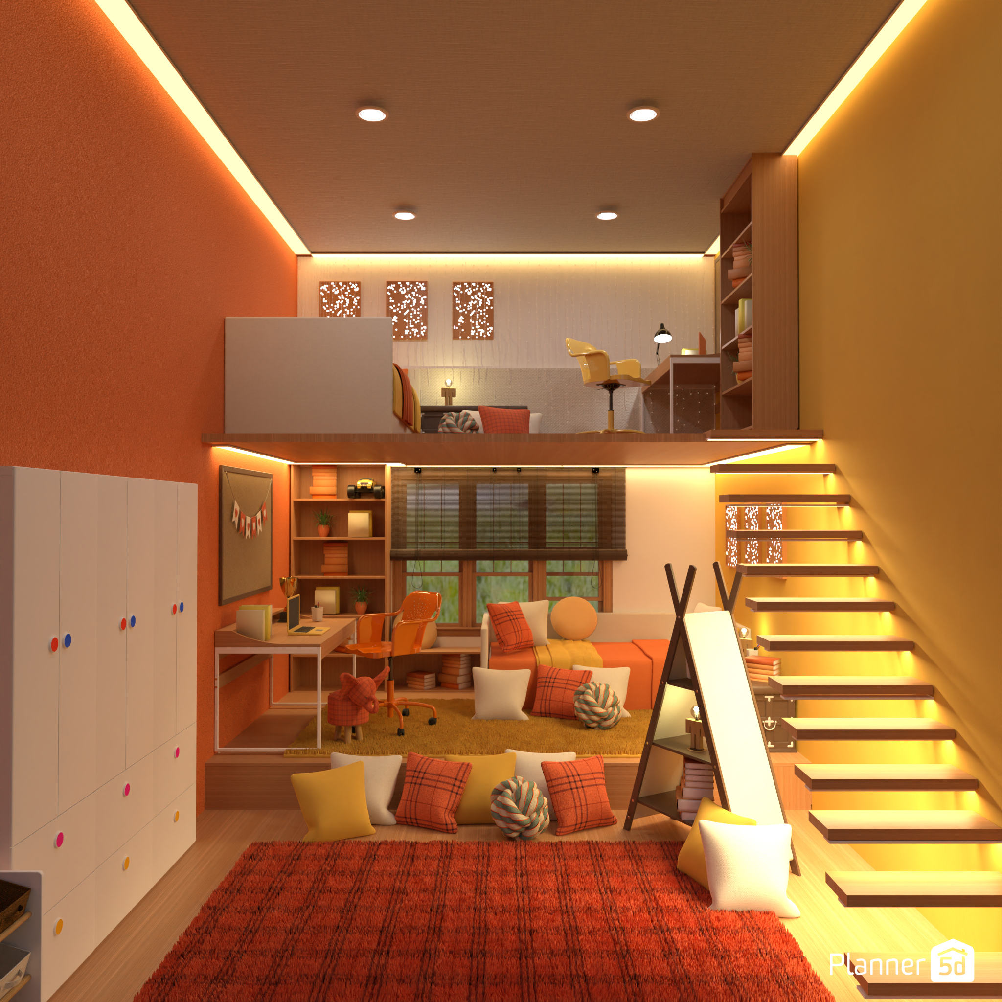 Kids room / Batalla de diseño. #19868720 by Hall Pat