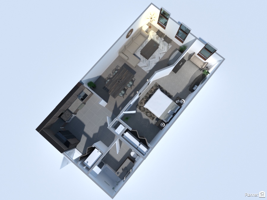 1 Bedroom Flat #2754069 by Tori