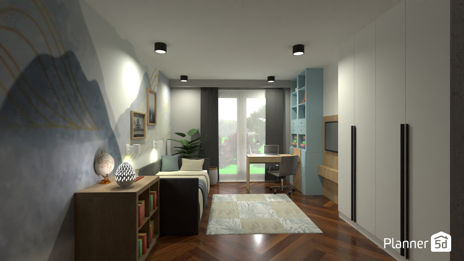 Youth bedroom #16041143 by MariaCris