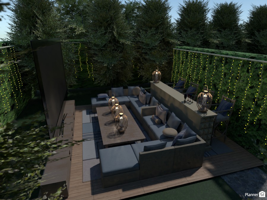 outdoor movie theater #3612267 by V Bjornson