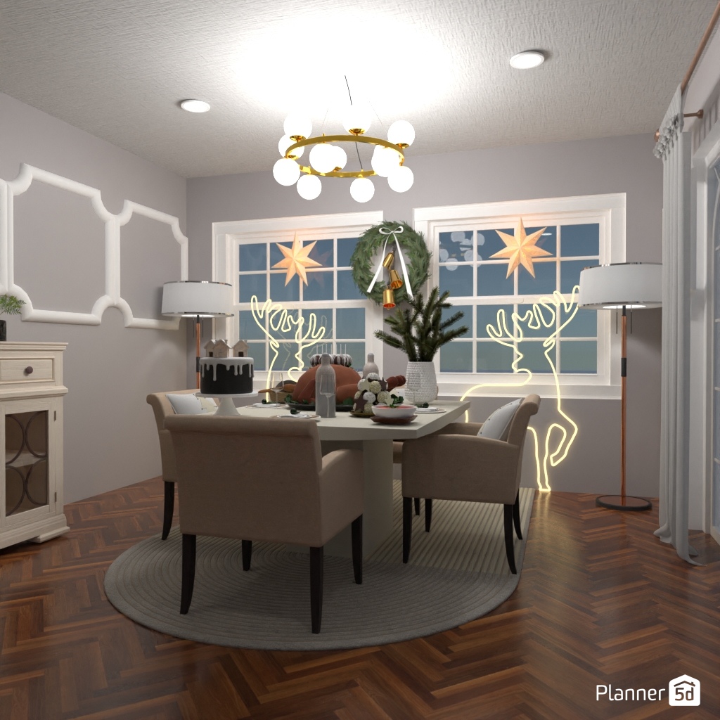 DB: Thanksgiving Day - room shell copy #23457371 by Editors Choice