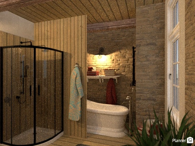 Bathroom of a rustic country house #3029068 by Fede Lars