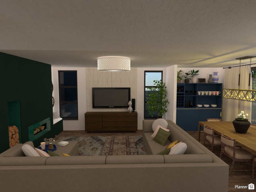 Colorful Living Room #4297851 by Isabel