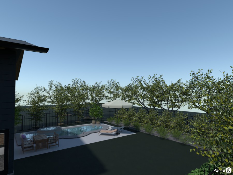 Backyard Oasis #4295088 by Isabel