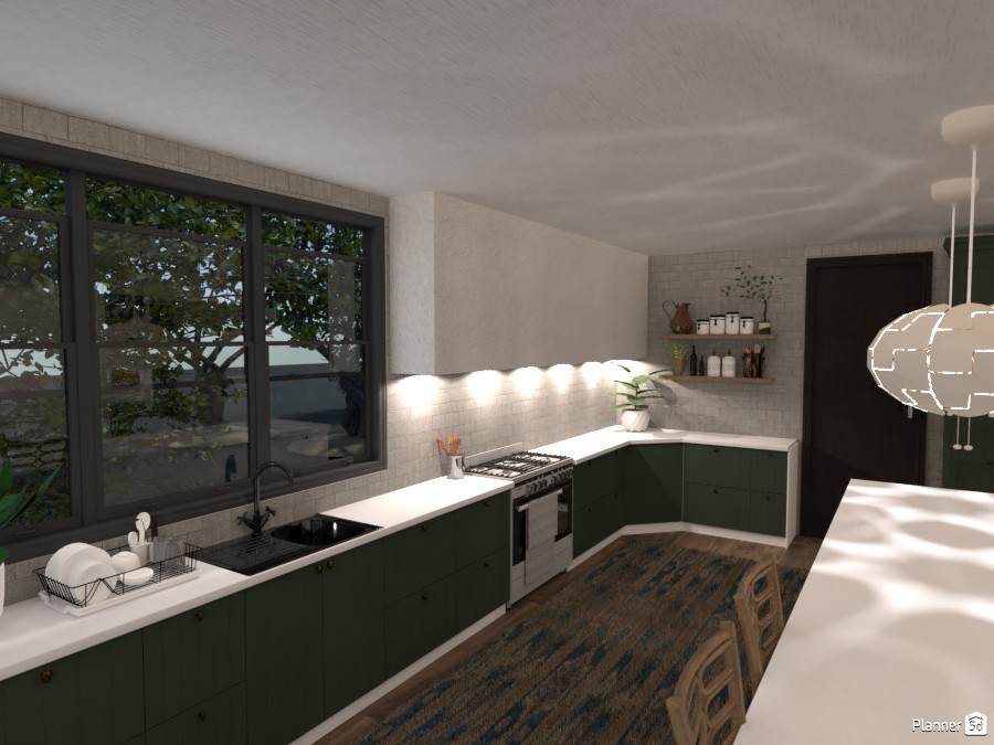 Green Kitchen #4297594 by Isabel