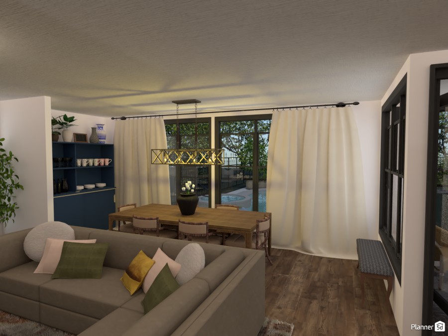 Colorful Dining Room #4297849 by Isabel