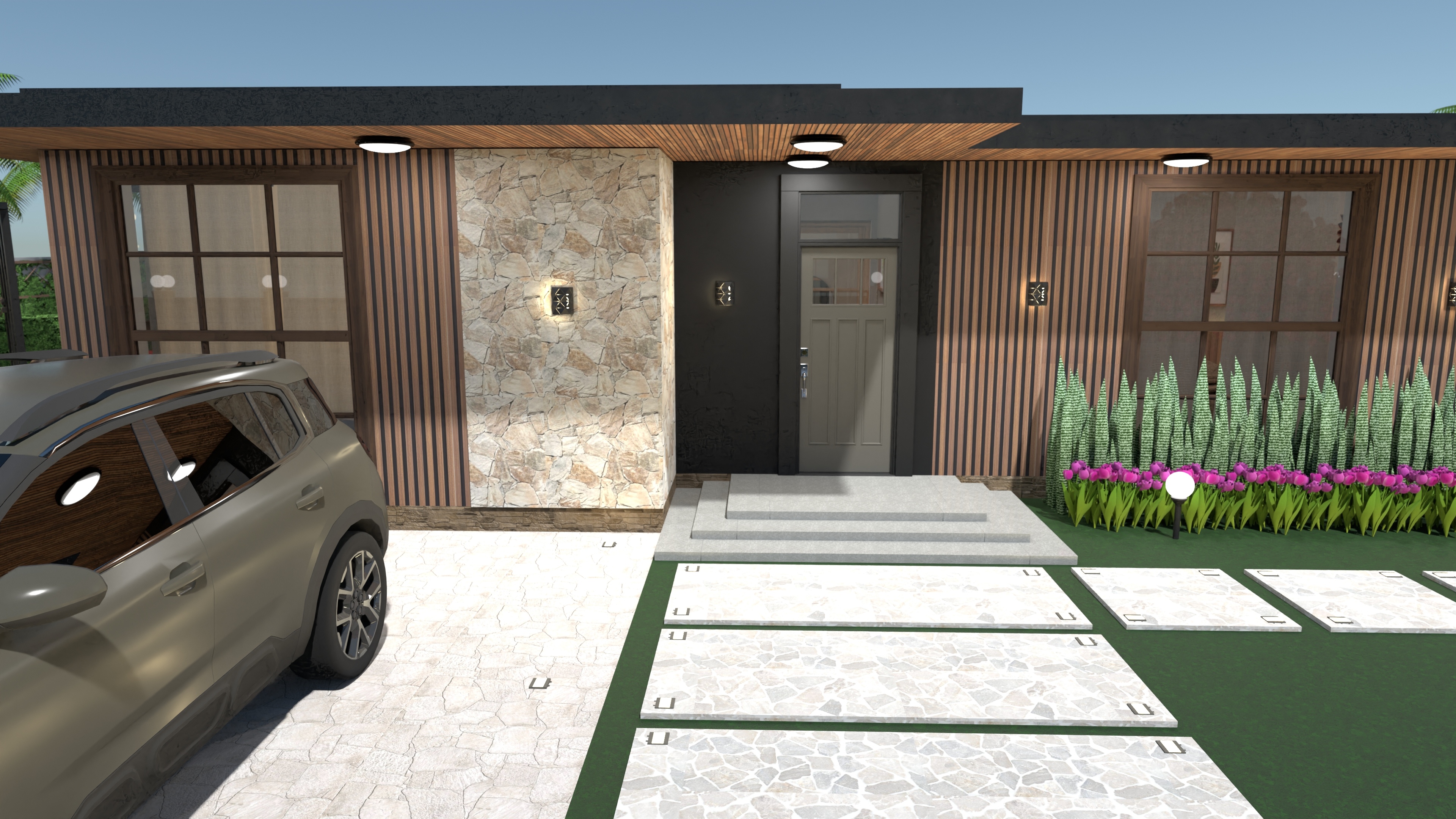 Modern Rustic House #23516966 by ZACKY DESIGNER