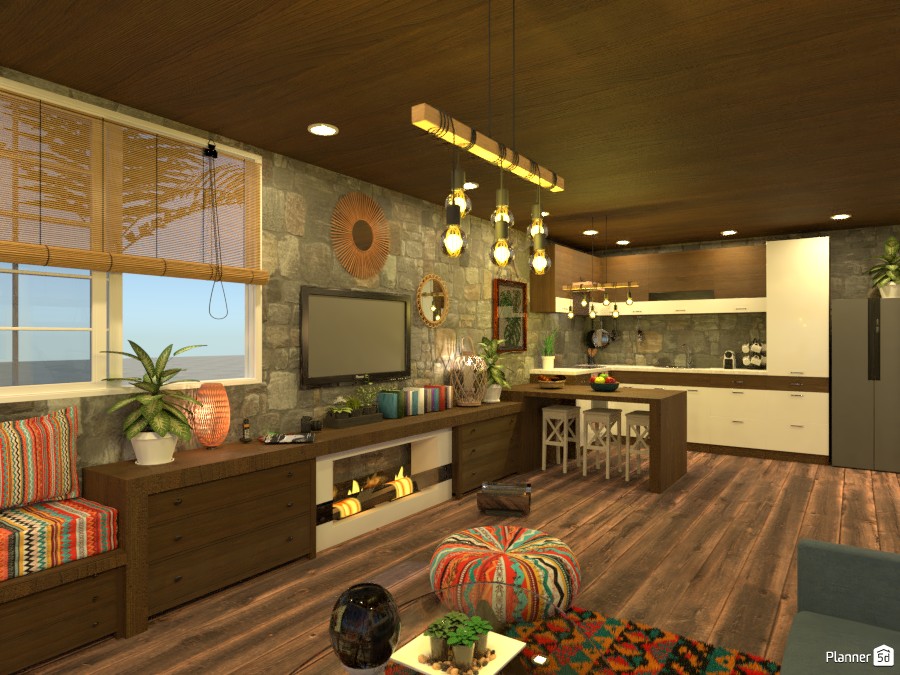 Beach house Living room #3503171 by Maison Maeck