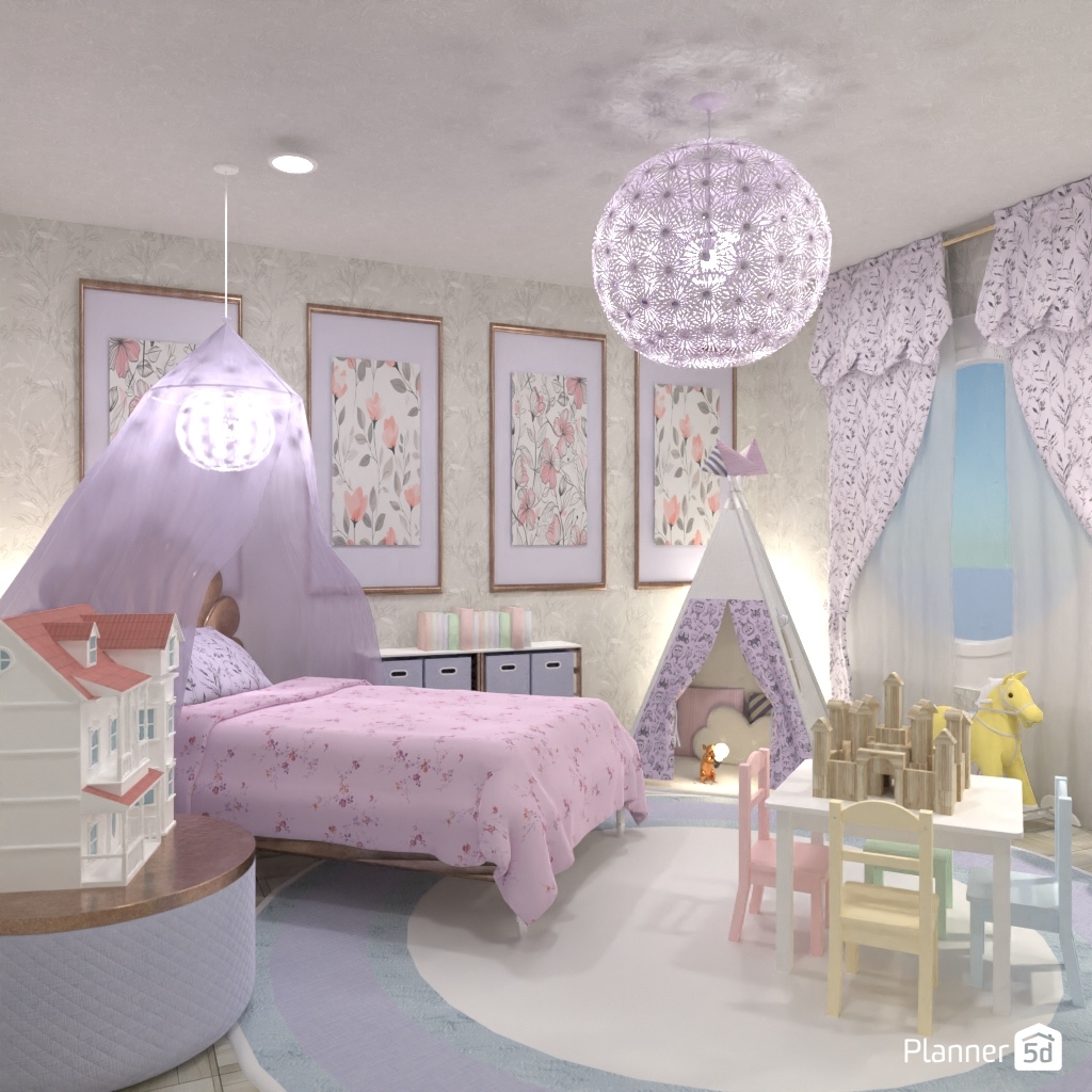 Pastel bedroom #28514128 by Editors Choice