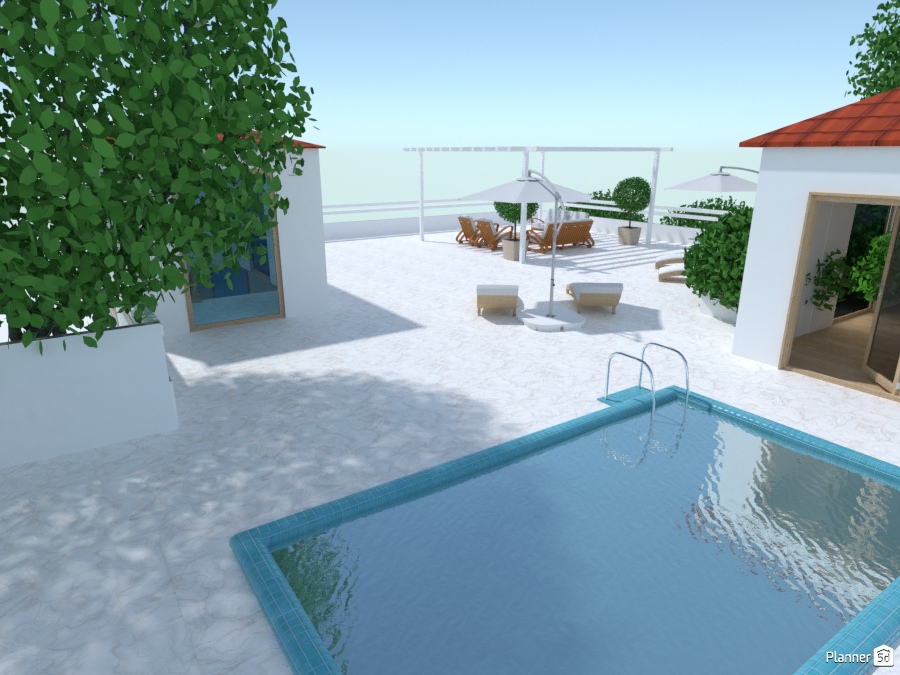 Modern house patio #2358835 by Galina Pisemskaya