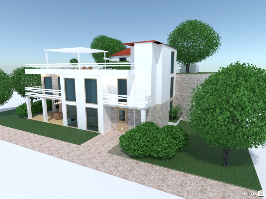 Modern house #2358837 by Galina Pisemskaya