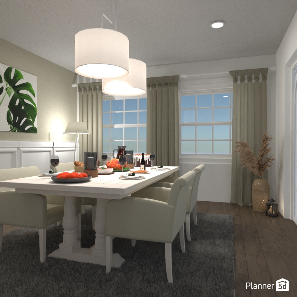 DB: Thanksgiving Day - room shell copy #23453667 by Editors Choice