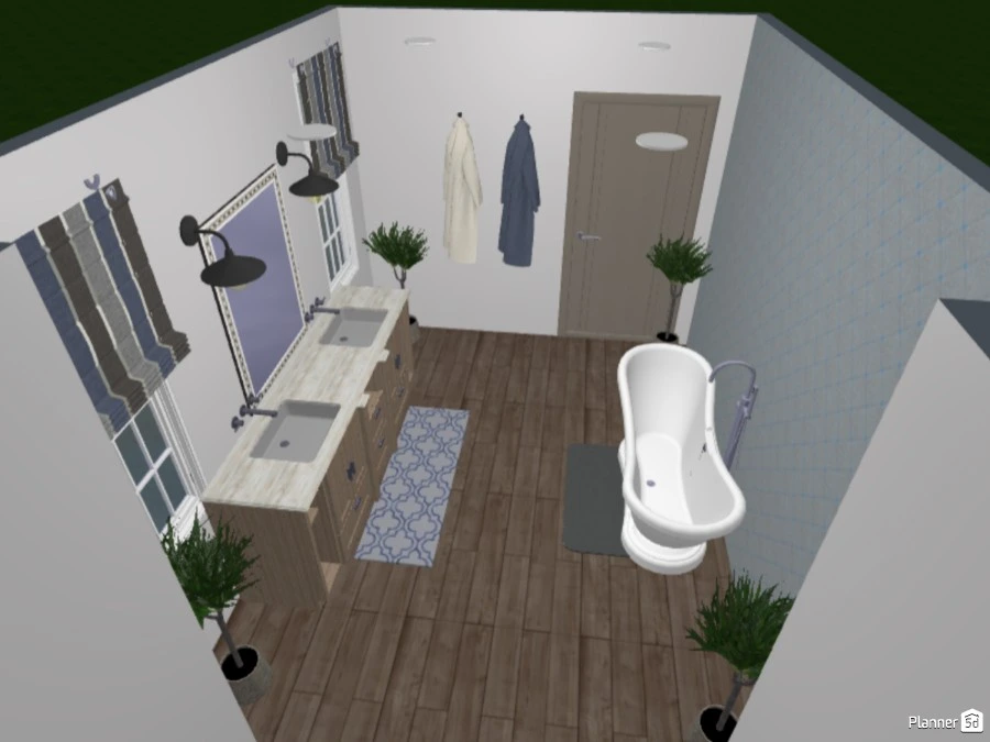 Country Style Interior Bathroom #3029100 by ✨g r a c e✨