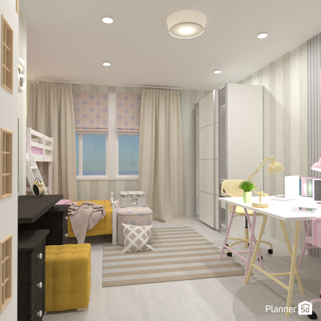 Bedroom for twins #18911896 by Editors Choice