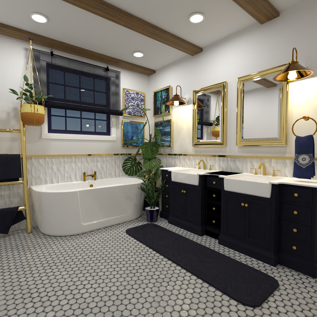 Nautical bathroom #12250132 by Editors Choice