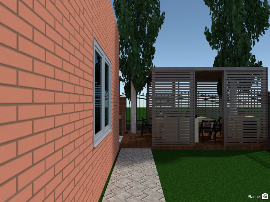 Беседка #1736546 by Татьяна Максимова