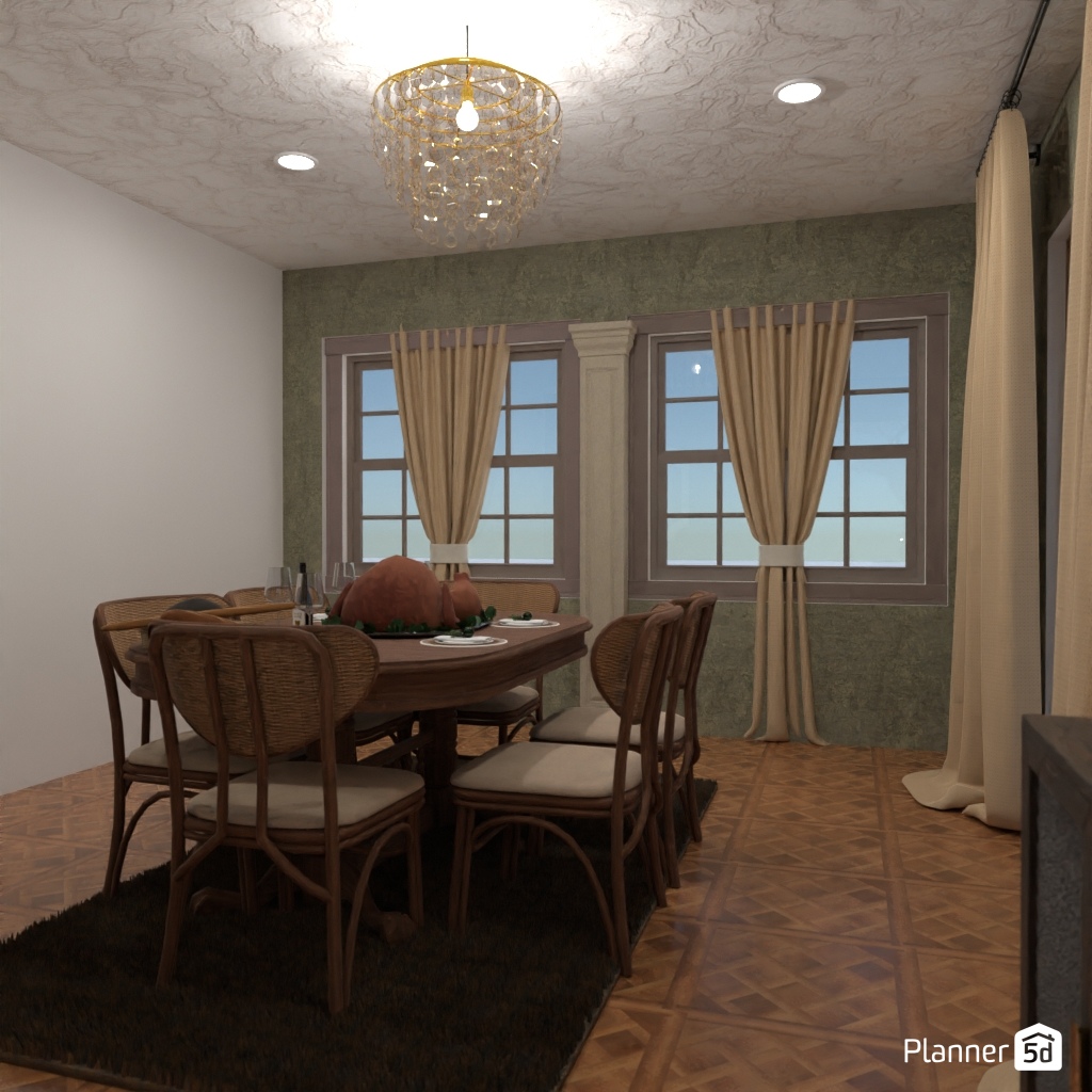 DB: Thanksgiving Day - room shell copy #23406651 by Editors Choice