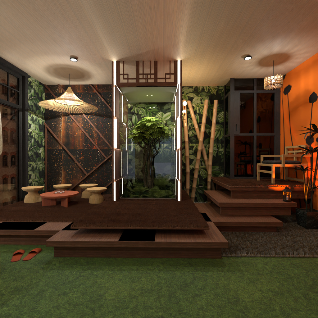 Japanese-style Living Room #15352979 by Editors Choice