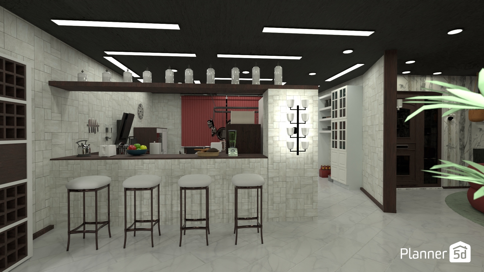 cocina en espacio abierto #24650056 by Yolanda Infante Garrido