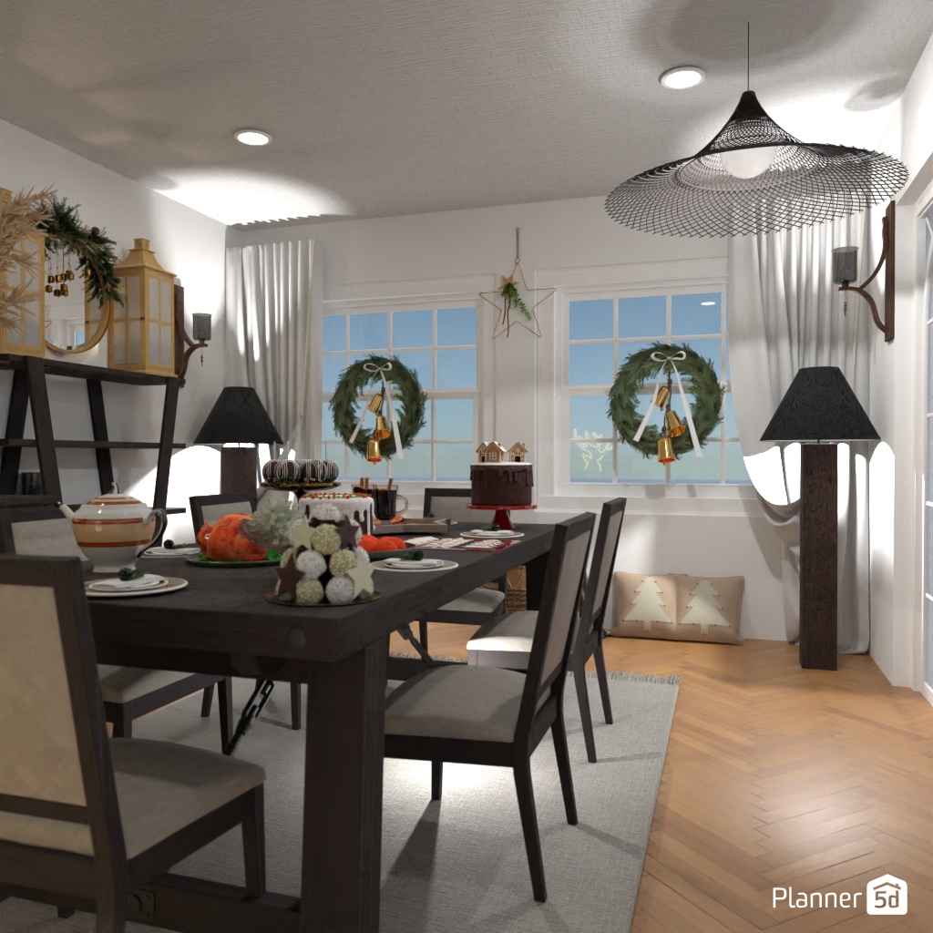 DB: Thanksgiving Day - room shell copy #23479863 by Editors Choice