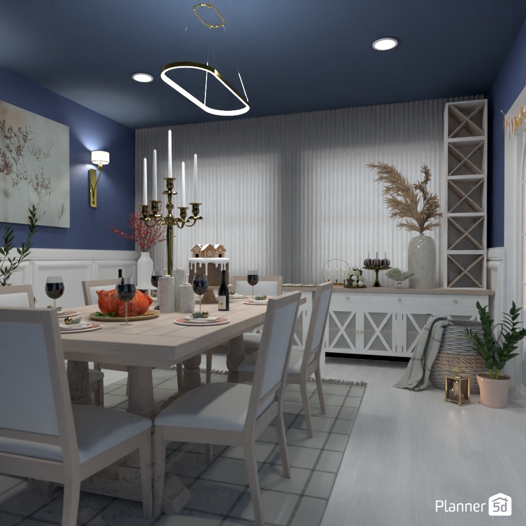 DB: Thanksgiving Day - room shell copy #23421115 by Editors Choice