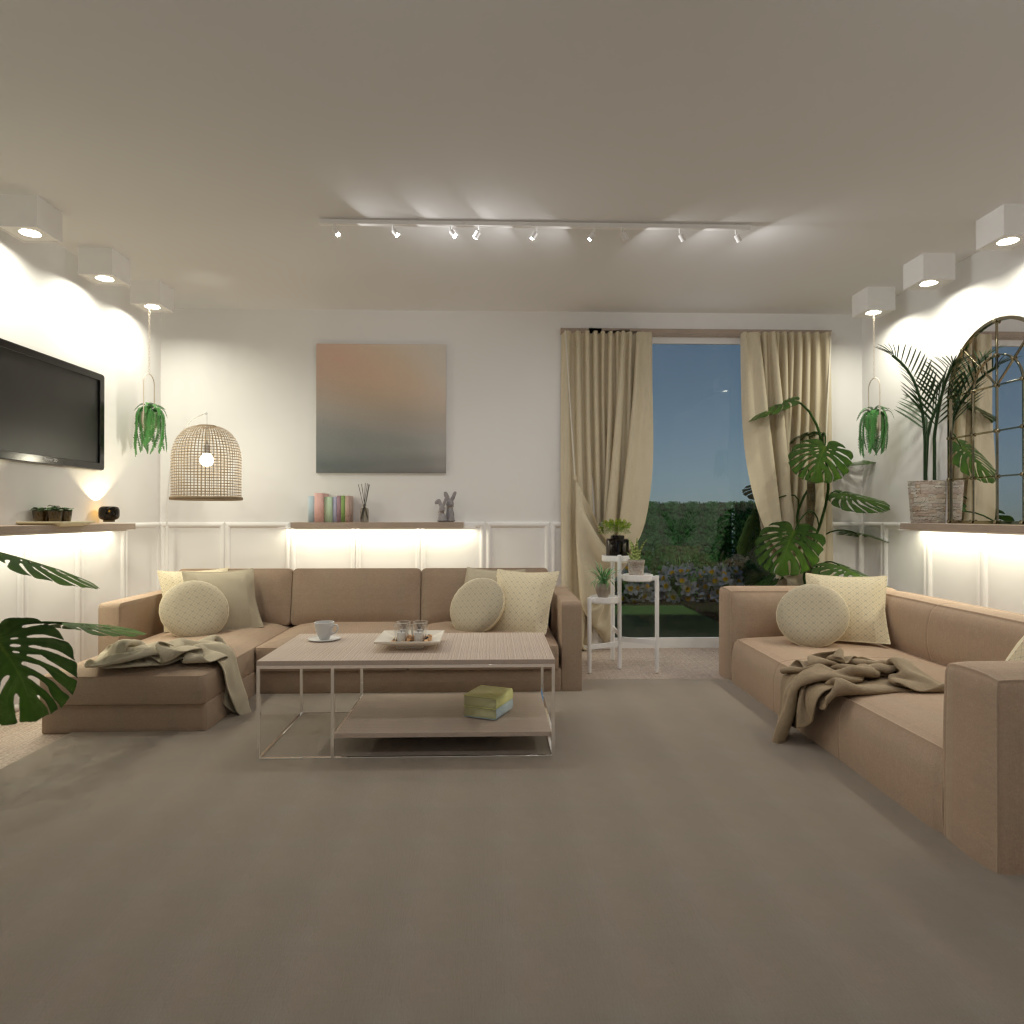 Spring living room #12153328 by Editors Choice