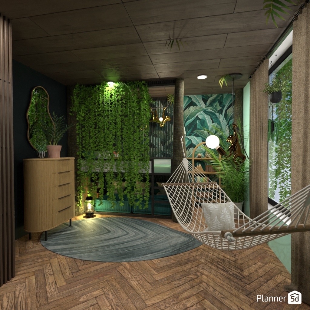 Jungle Bedroom 21791590 by Editors Choice image