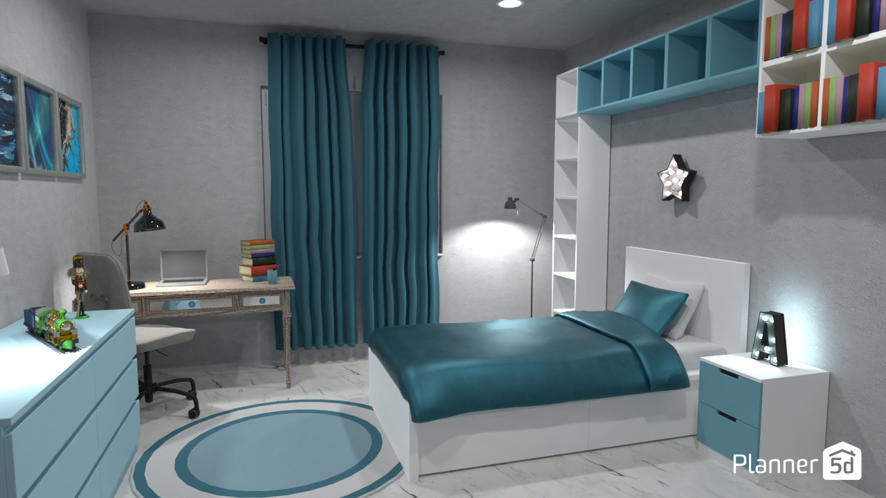 kids blue room challenge #6447626 by Fell Becker