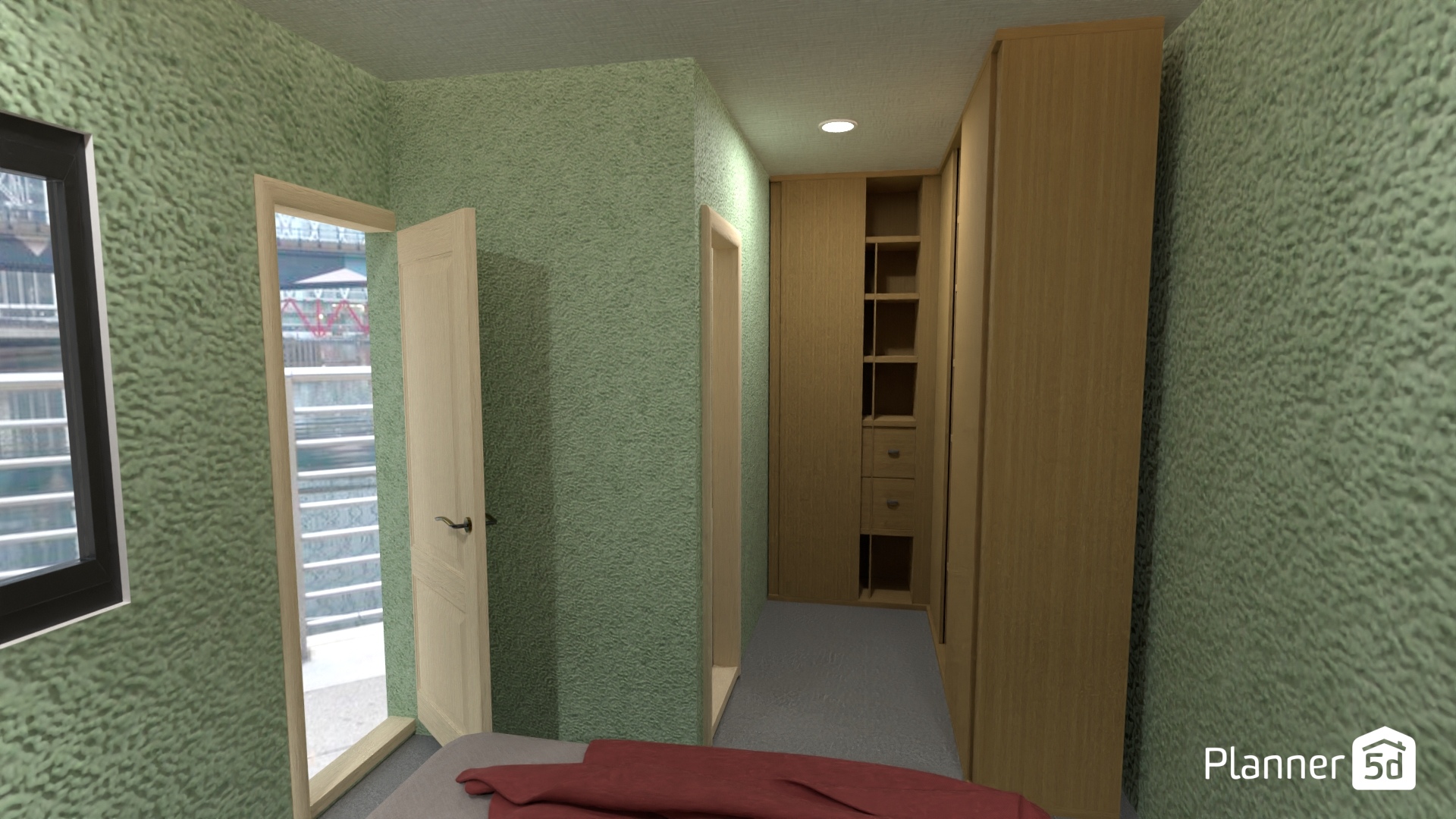 Render Habitación 5x3_Vestidor_11 nov. 25 #30724708 by Arq. Mauricio Ramírez