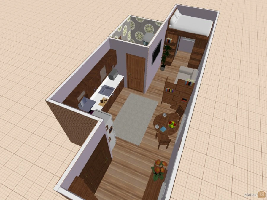 Renovated Student Appartment #51001 by Emily OBrien